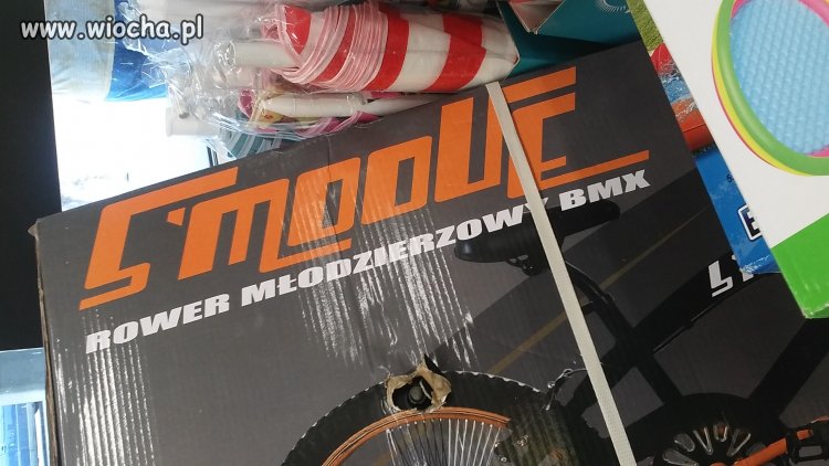 Rower młodzierzowy z Biedronki