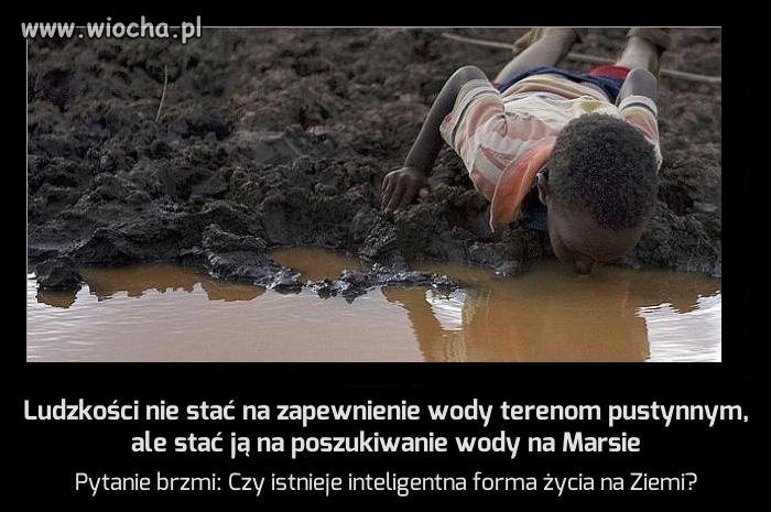 Ludzkości nie stać na zapewnienie wody 