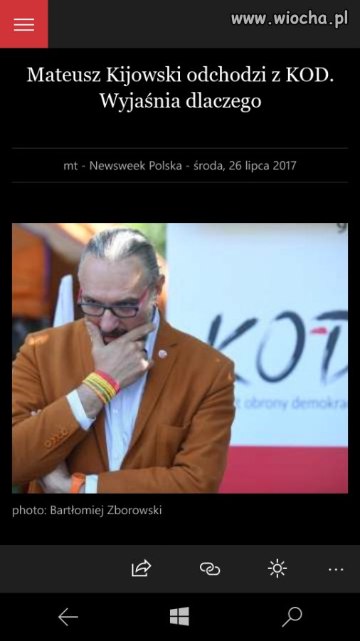 Kto teraz będzie bronił demokracji?  