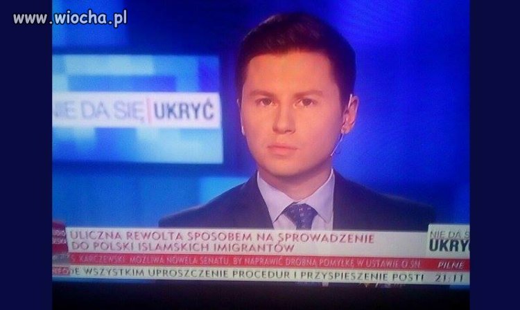Pasek na TVPinfo..Brak słów 