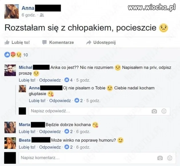 Rozstanie z chłopakiem