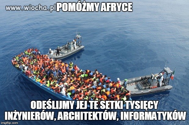 Konieć drenowania Czarnego Lądu
