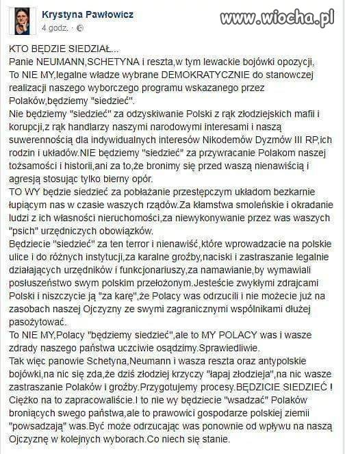 Jak to widzi panna Krysia