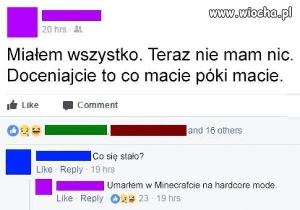 Aż mi się go szkoda zrobiło