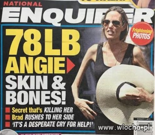 Angelina Jolie waży 35kg