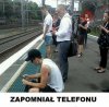 Zapomniał.