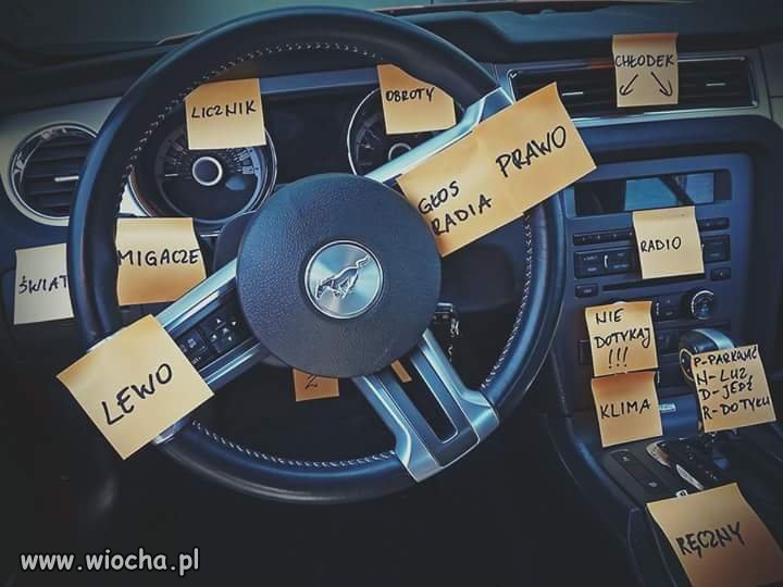 Kiedy pożyczasz lasce auto
