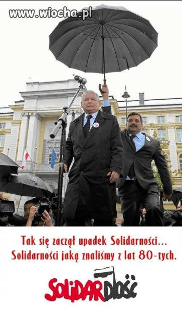 Upadek solidarności jeszcze jak była ta S