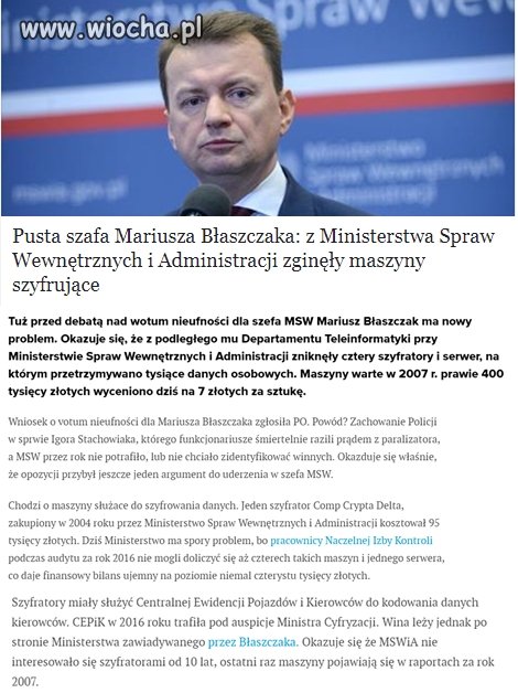 Panie Mariuszu