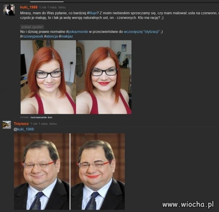 Z makijażem czy bez