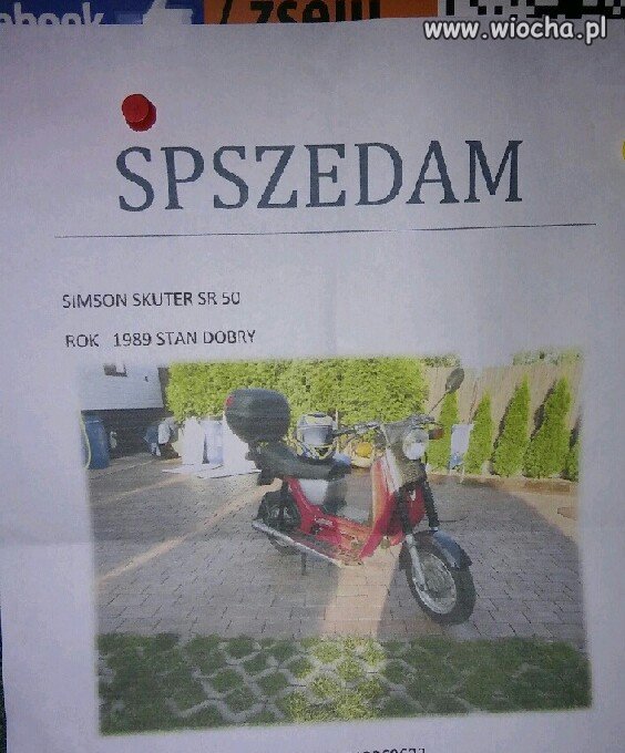 Ogłoszenie w pracy 