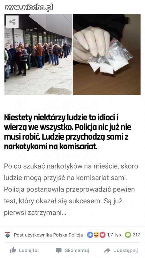 Pomysłowa Polska policja 