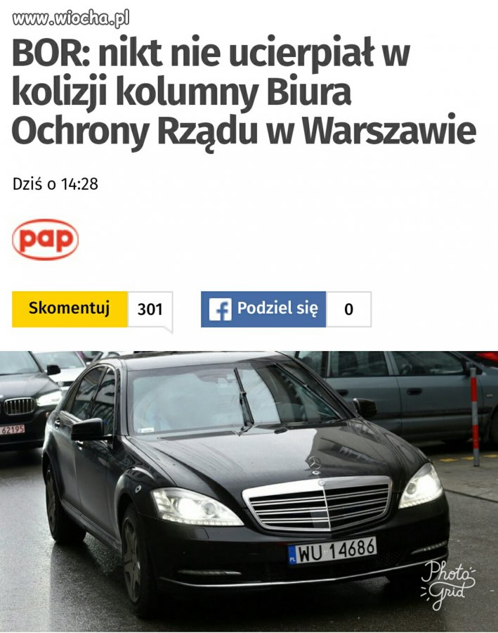 Z drogi chamy! Panowie jadą!