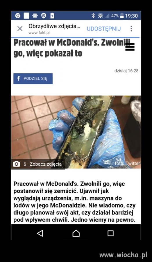 Miał odwagę...