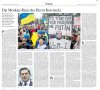 Potwierdził swą współpracę z prorosyjską, 