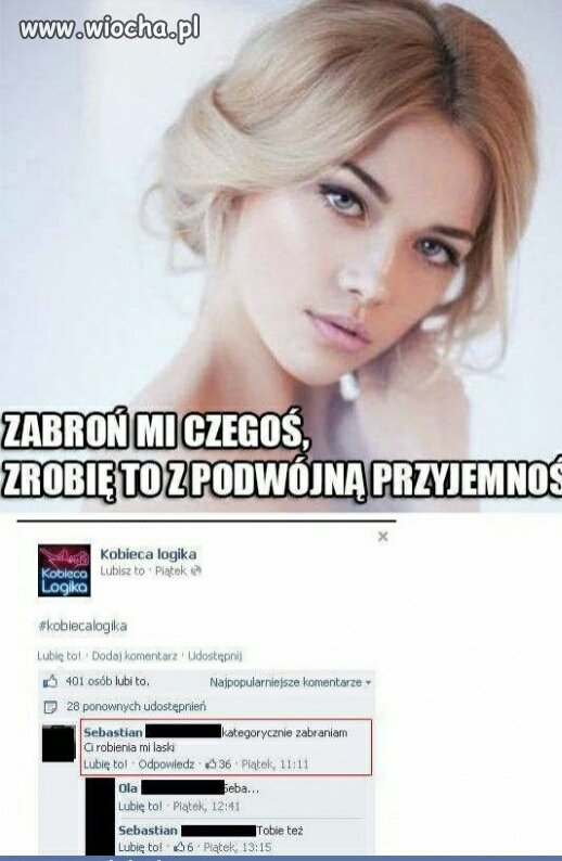 Kobieca logika☺