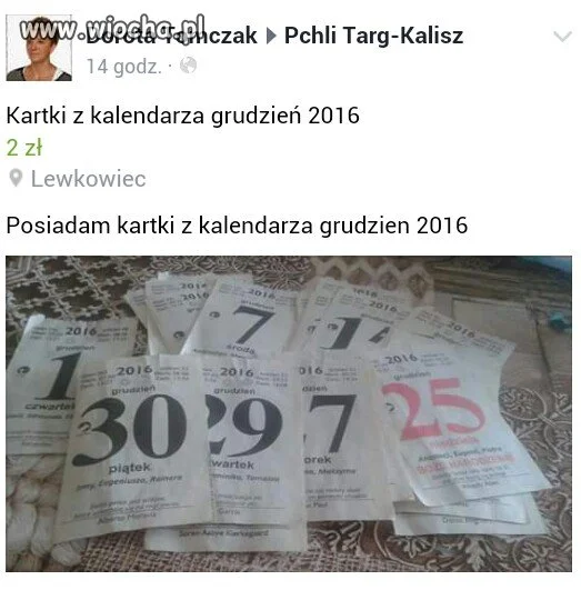 Wyprzedaż 2016