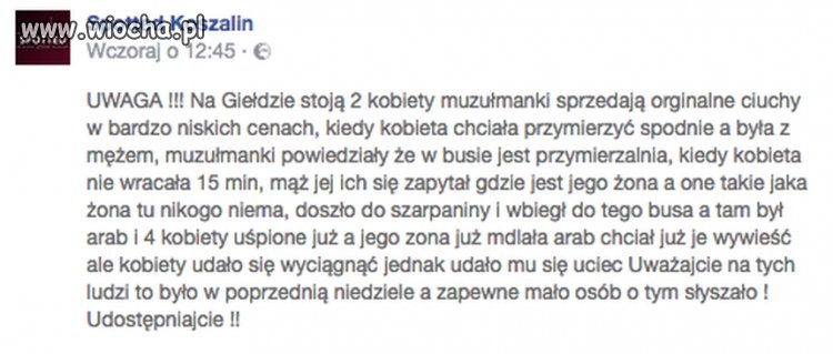 Fejk-czyli jak się sieje nienawiść do muzułmanów