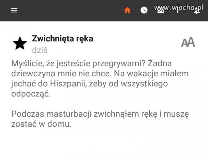 Zwichnięta ręka