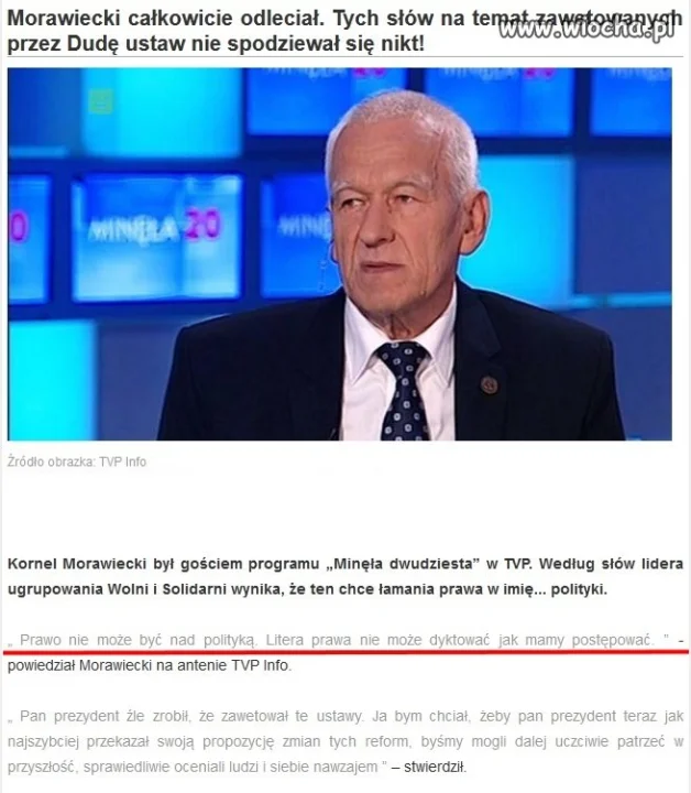 Dążenia PiS-u w pigułce 