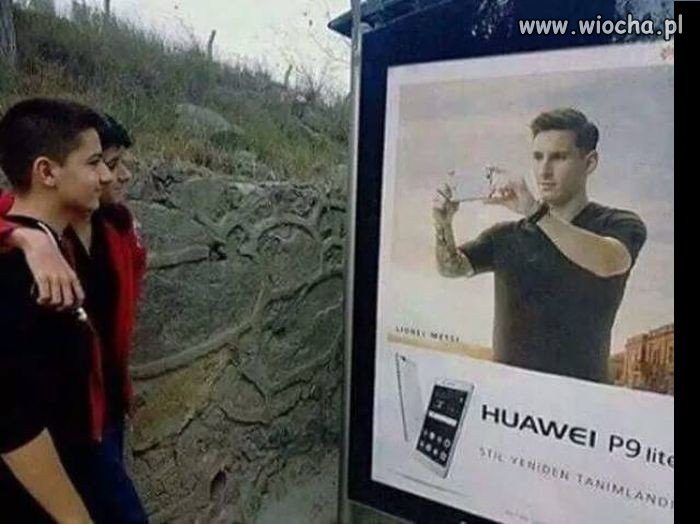 Hej, Messi, zrobisz nam zdjęcie?