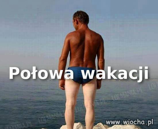 Połowa wakcaji