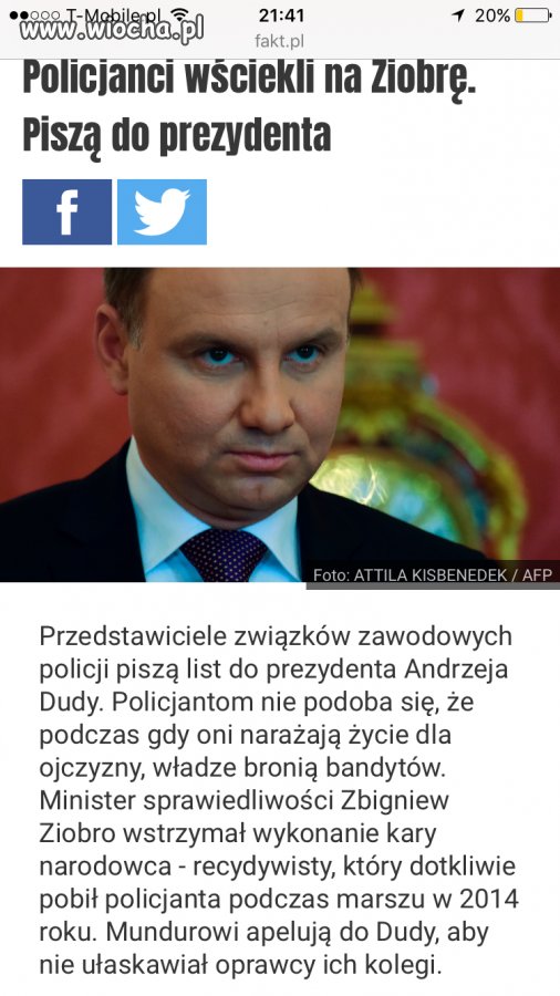Tak władza kryje bandytów 