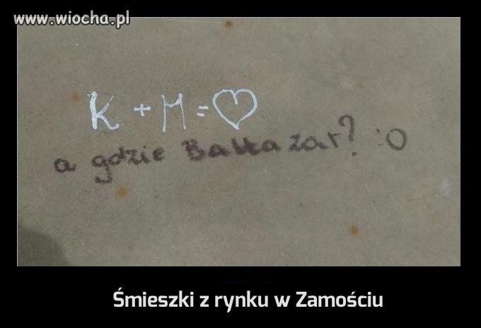 Śmieszki z rynku w Zamościu