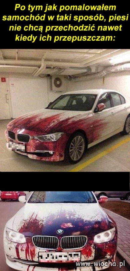Pomalowałem auto