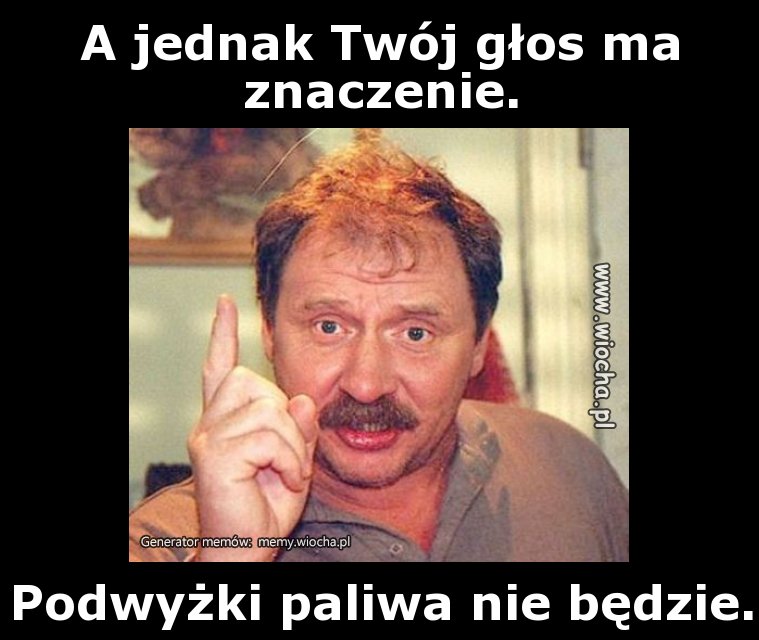 A jednak Twój głos ma znaczenie.