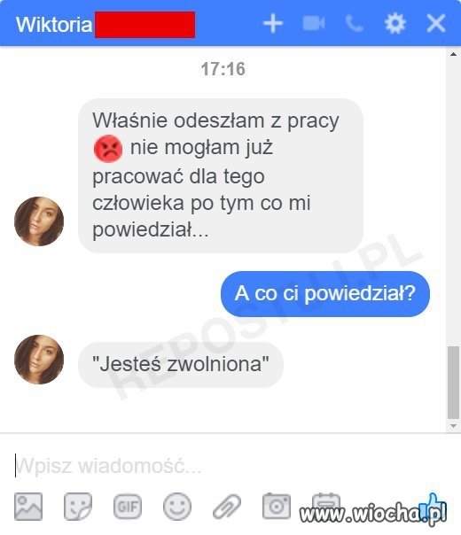 Odejście z pracy