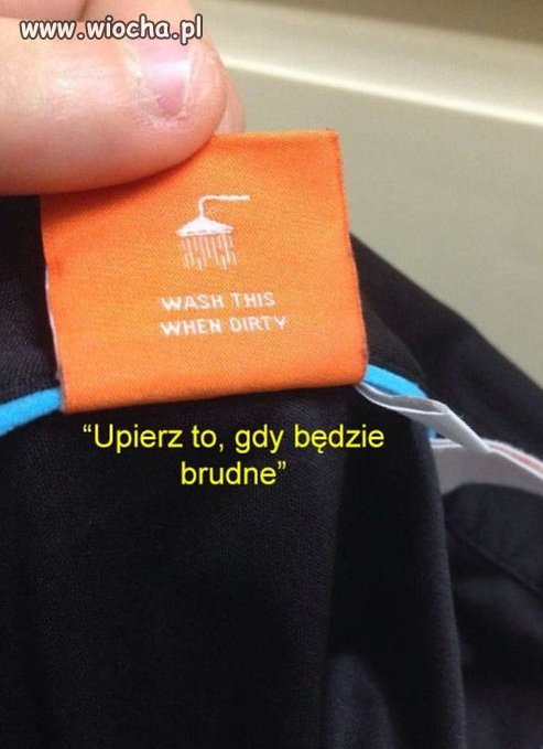 Dzięki za informacje