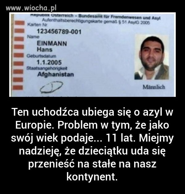 Oto 11-letni Hans z Afganistanu 