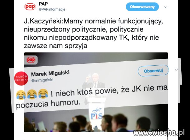Marek Migalski wyśmiał JK na kongresie PiS