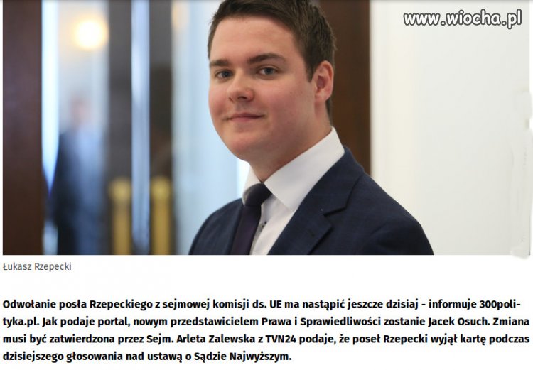 W PiS nie ma miejsca dla samodzielnych