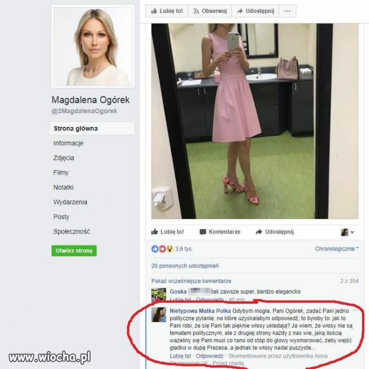 Mistrzowski trolling niedoszłej pani Prezydent 