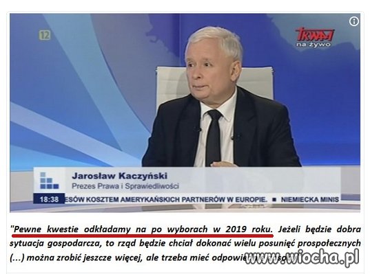 Wymsknęło się prezesowi