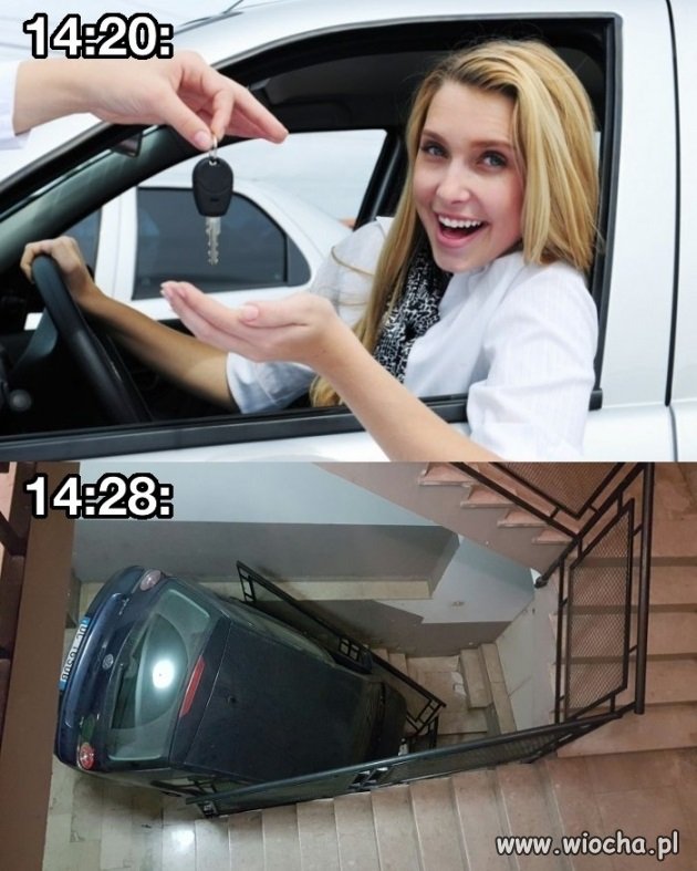 Laski za kierownicą