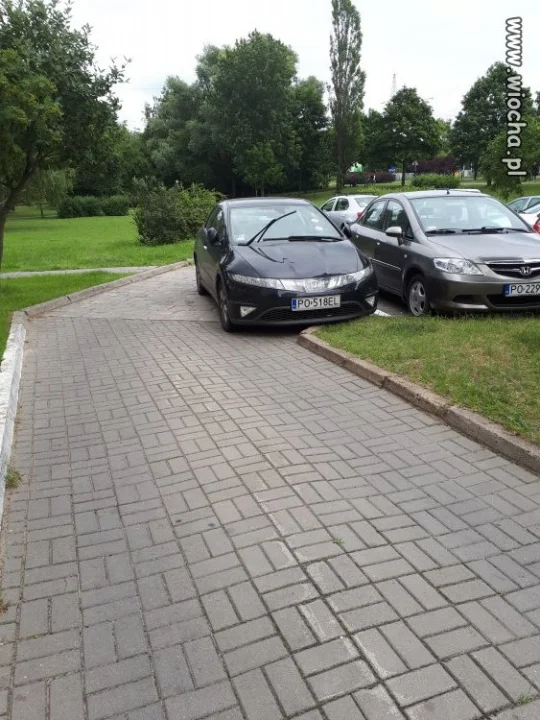Jest! zaparkowałam!!
