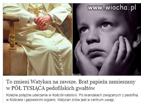 Może dlatego nasz episkopat siedzi cichutko