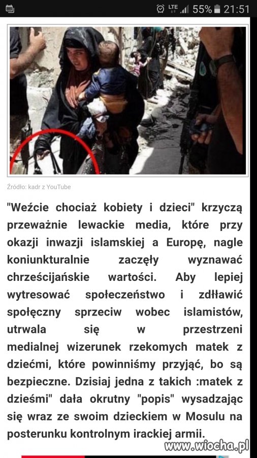 "Przyjmijmy chociaż matki z dziecmi"