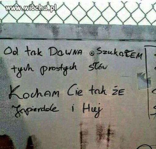 To musi być...
