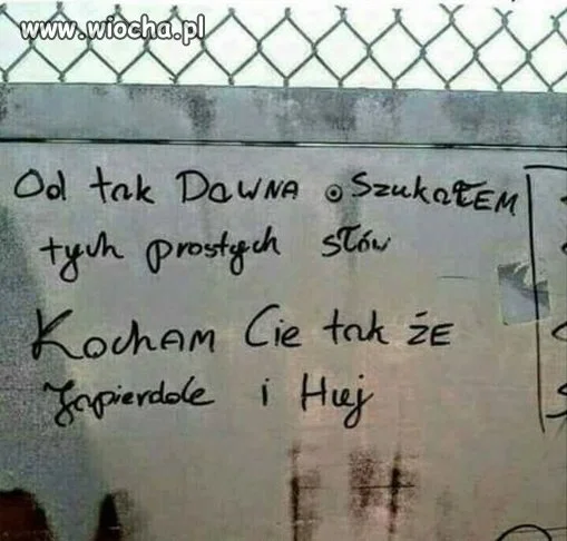 To musi być...