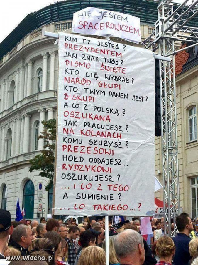 Kim ty jesteś? Prezydentem