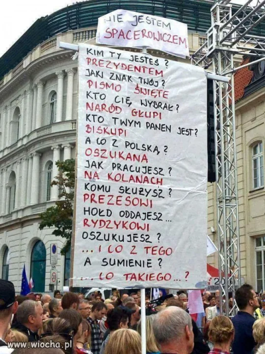 Kim ty jesteś? Prezydentem