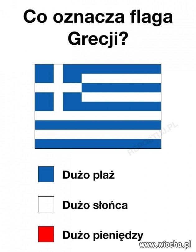 Flaga Grecji