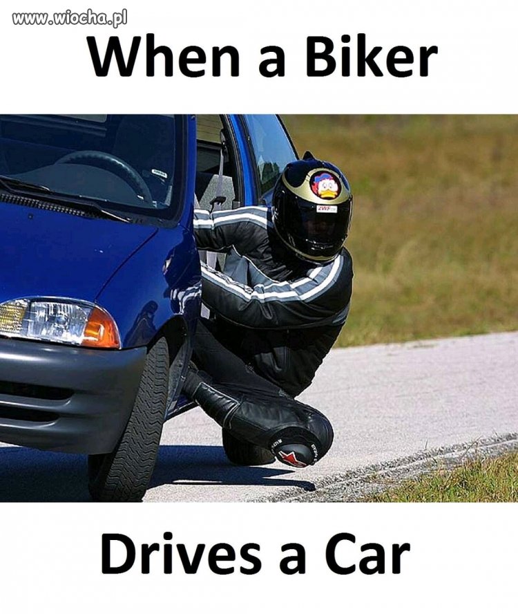 Kiedy motocyklista 
