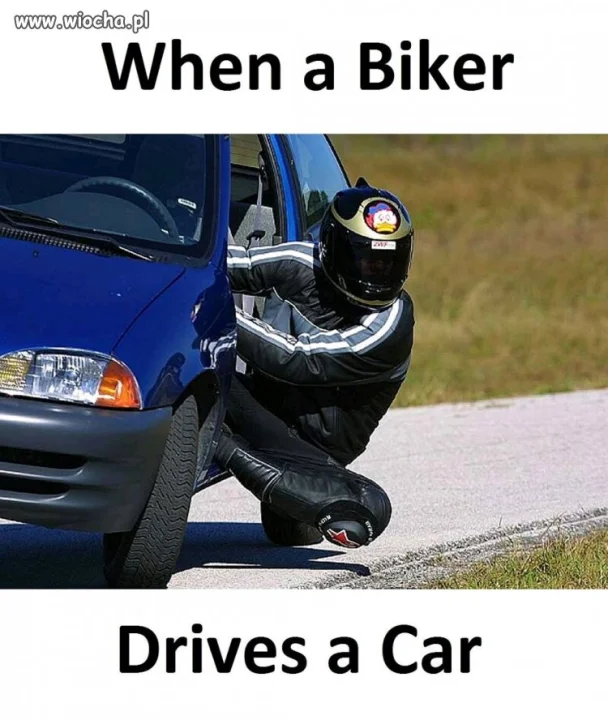 Kiedy motocyklista 