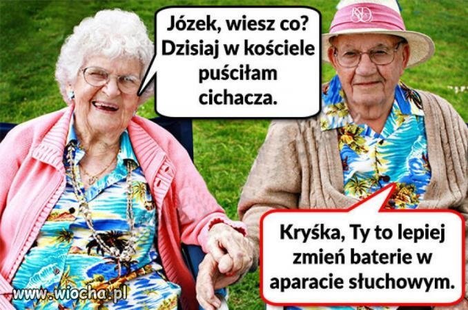 Cichacz w kościele