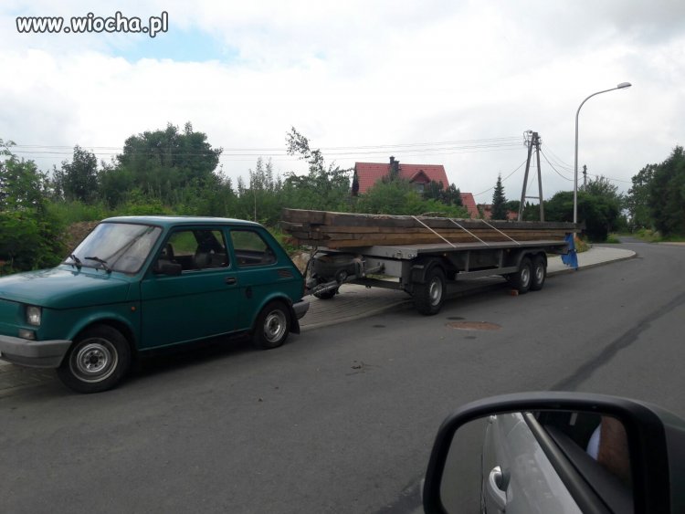 Tir marki FIAT 126P